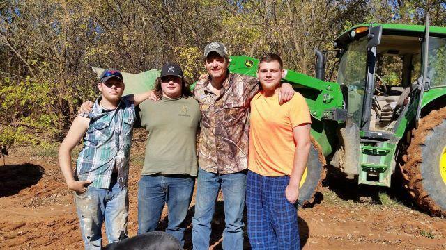 Teens stranded after flash flood